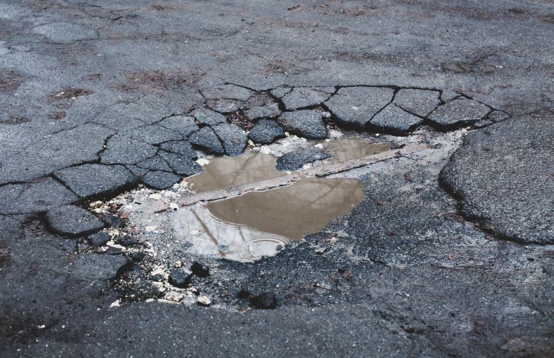 Asphalt Pothole Filling