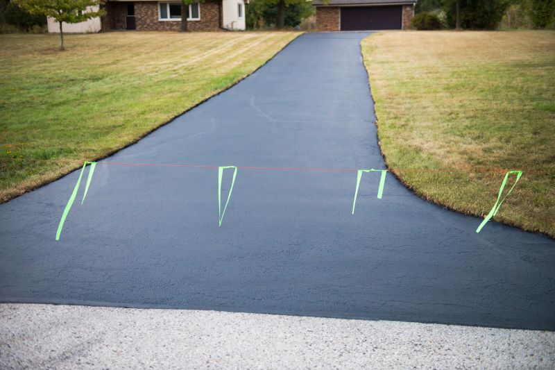 Finished Asphalt Driveway