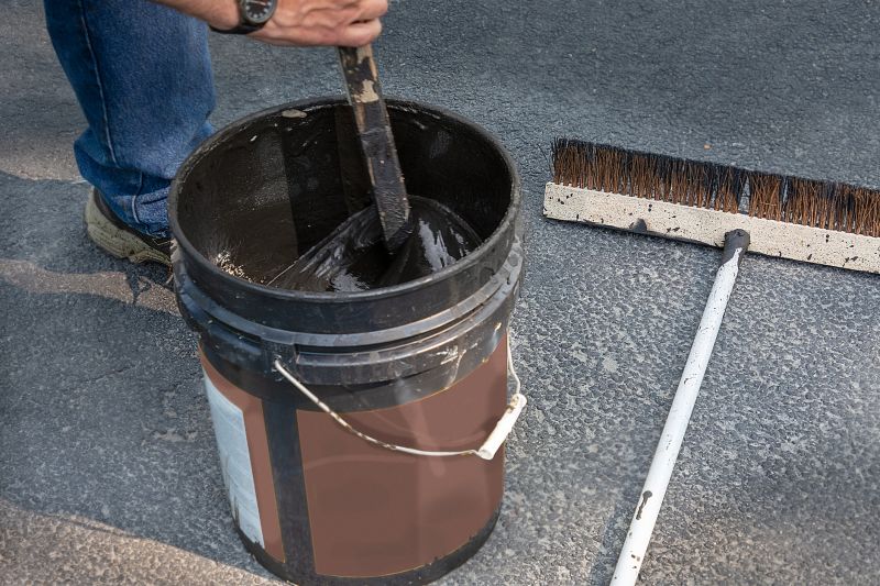 Sealcoated Surface